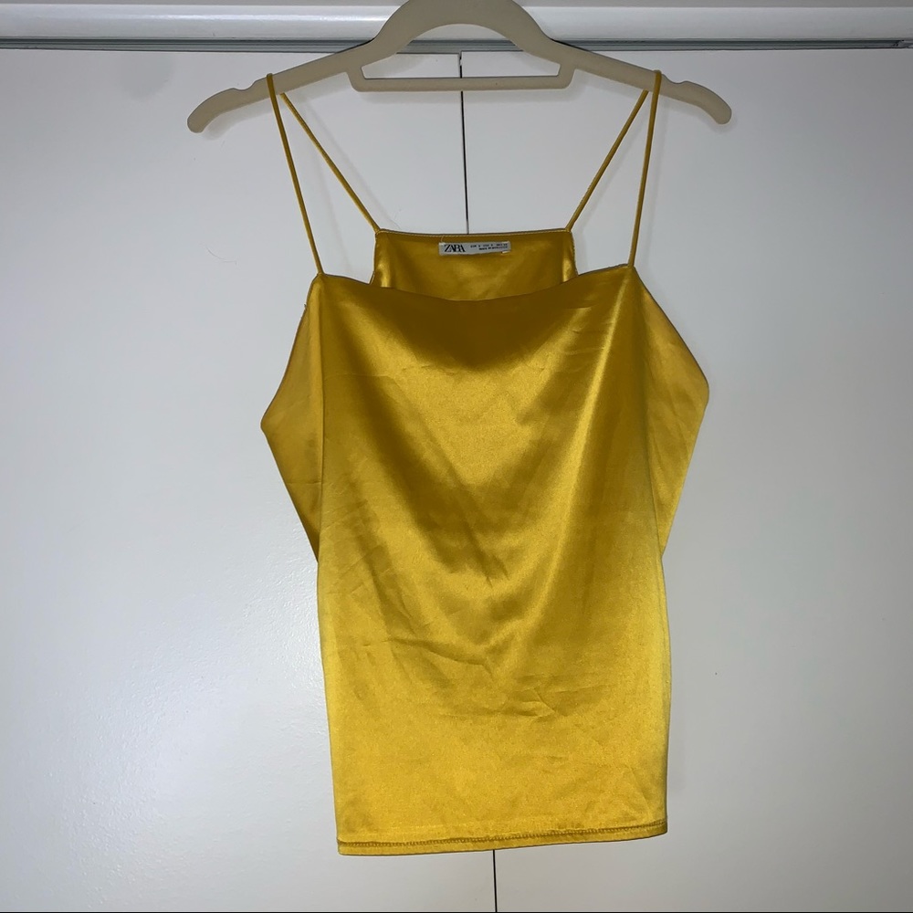 Zara Satin Style Tank